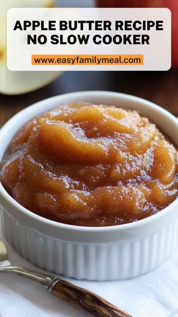 Apple Butter Recipe No Slow Cooker