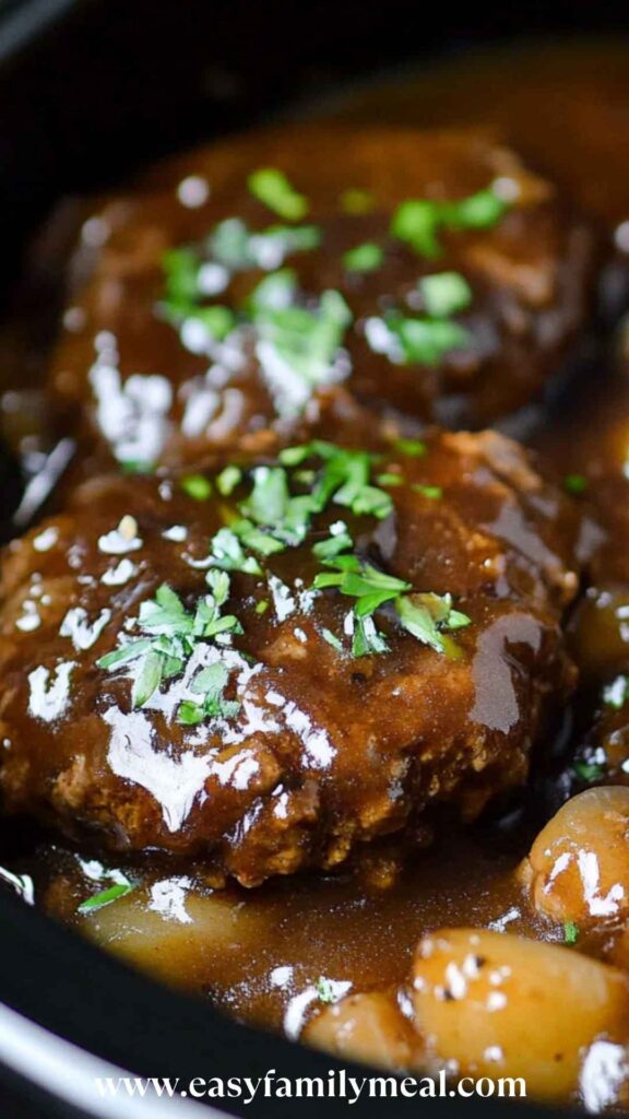 Best Slow Cooker Salisbury Steak Recipe