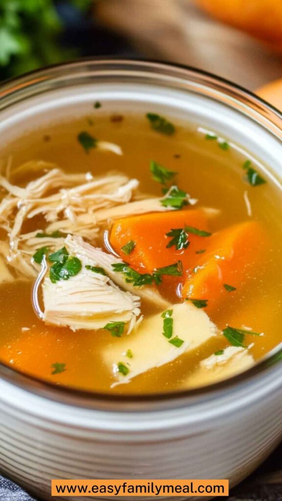 Slow Cooker Chicken Broth Copycat Recipe