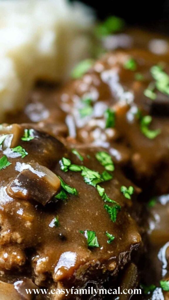 Slow Cooker Salisbury Steak Copycat Recipe