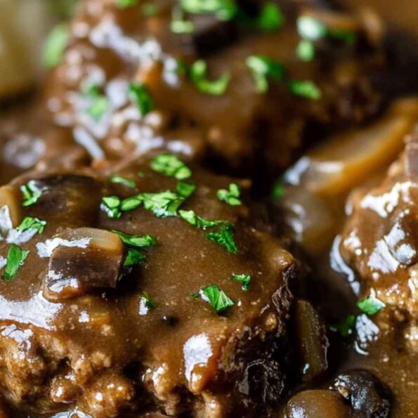 Slow Cooker Salisbury Steak Recipe