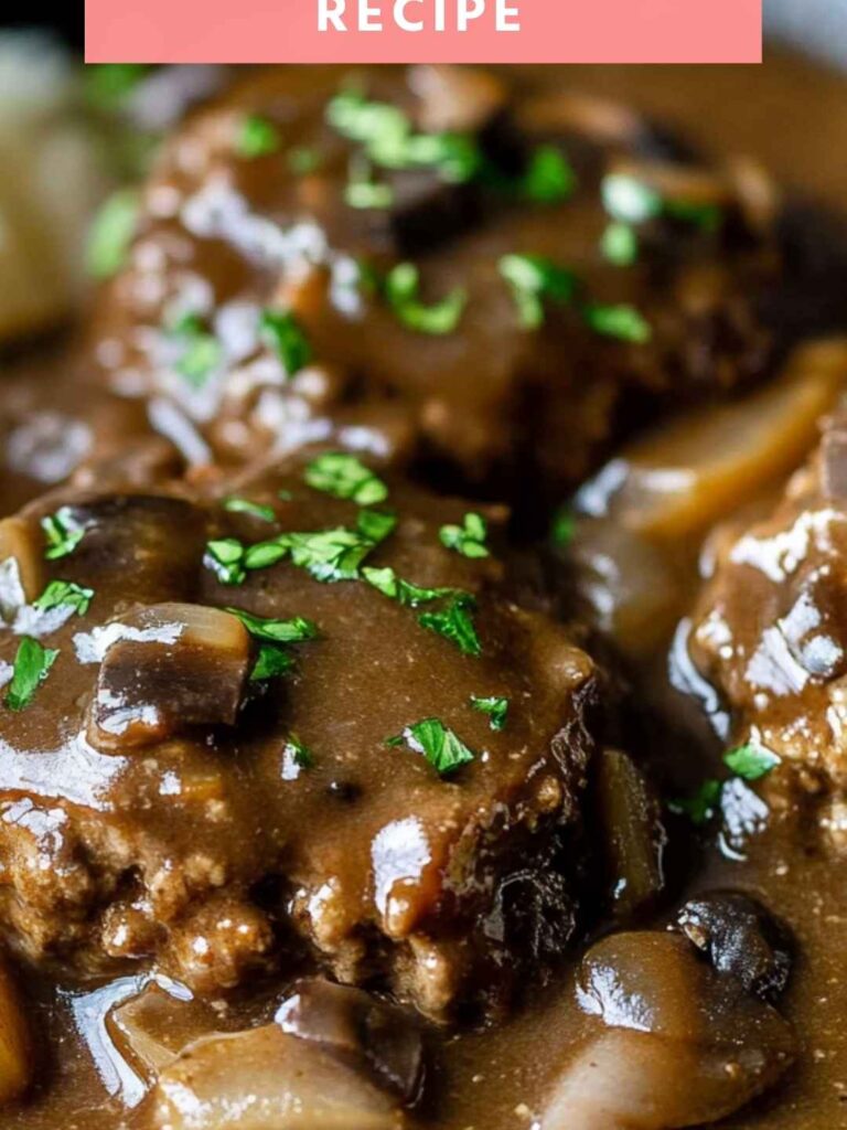 Slow Cooker Salisbury Steak Recipe