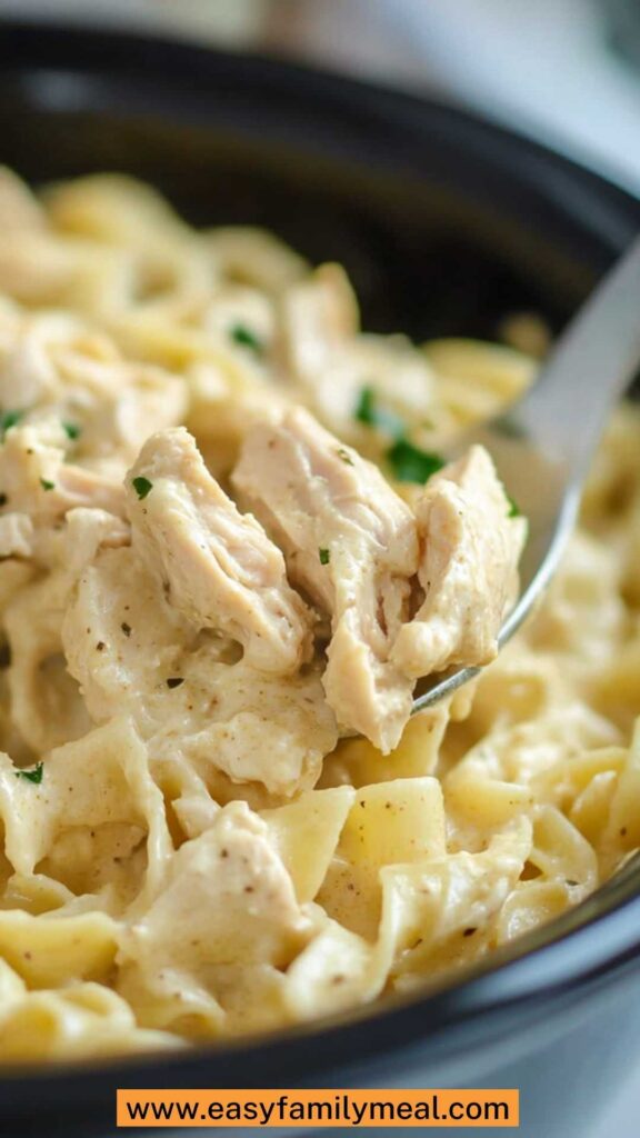 Best Olive Garden Chicken Pasta in Slow Cooker