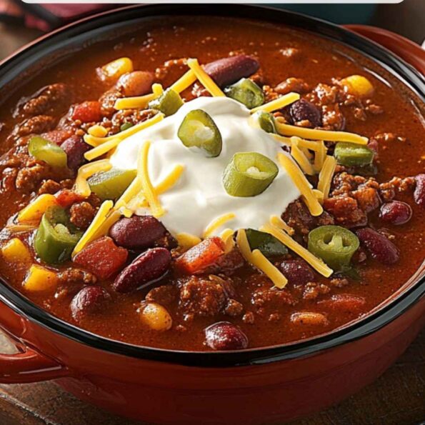 Campbell's Slow Cooker Chili Recipe