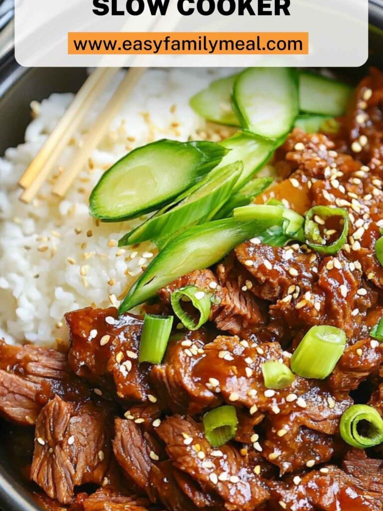 Korean Beef Recipe Slow Cooker