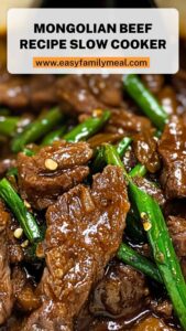 Mongolian Beef Recipe Slow Cooker