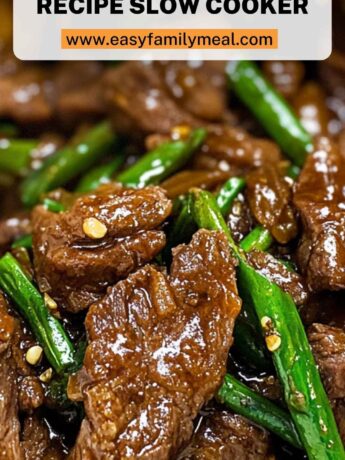 Mongolian Beef Recipe Slow Cooker