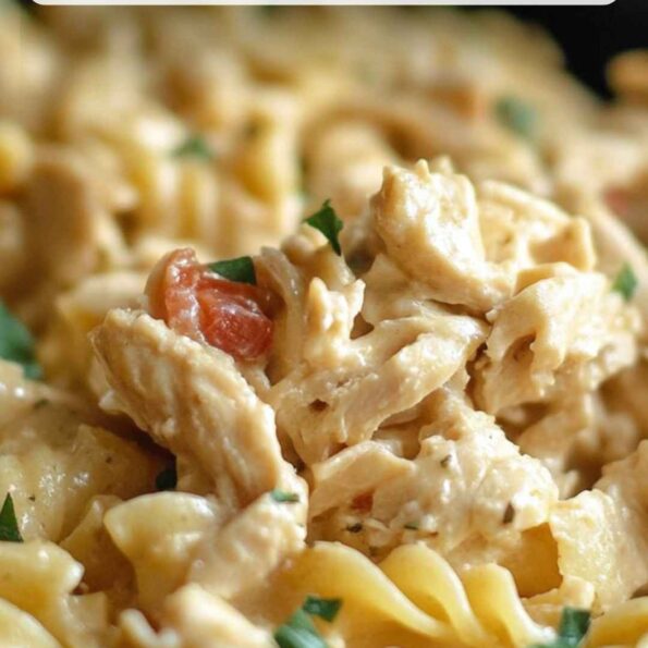 Olive Garden Chicken Pasta in Slow Cooker