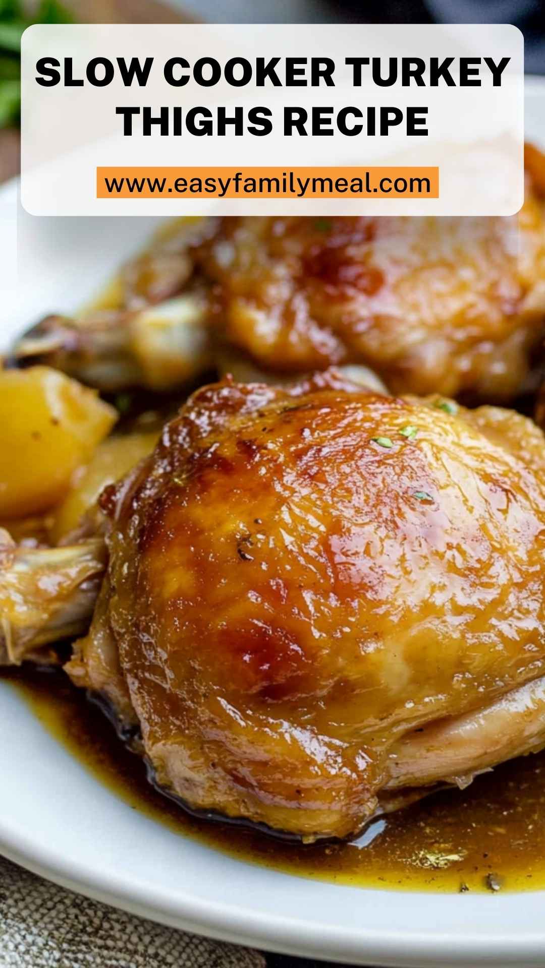 Slow Cooker Turkey Thighs Recipe