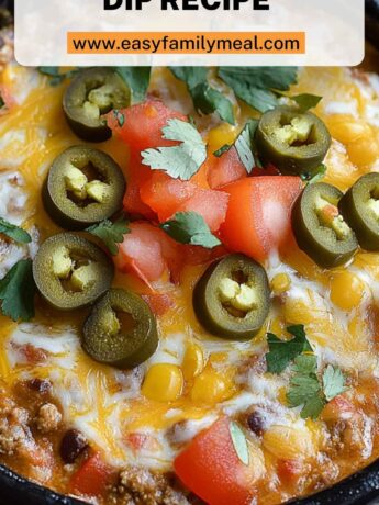 Slow cooker taco dip recipe