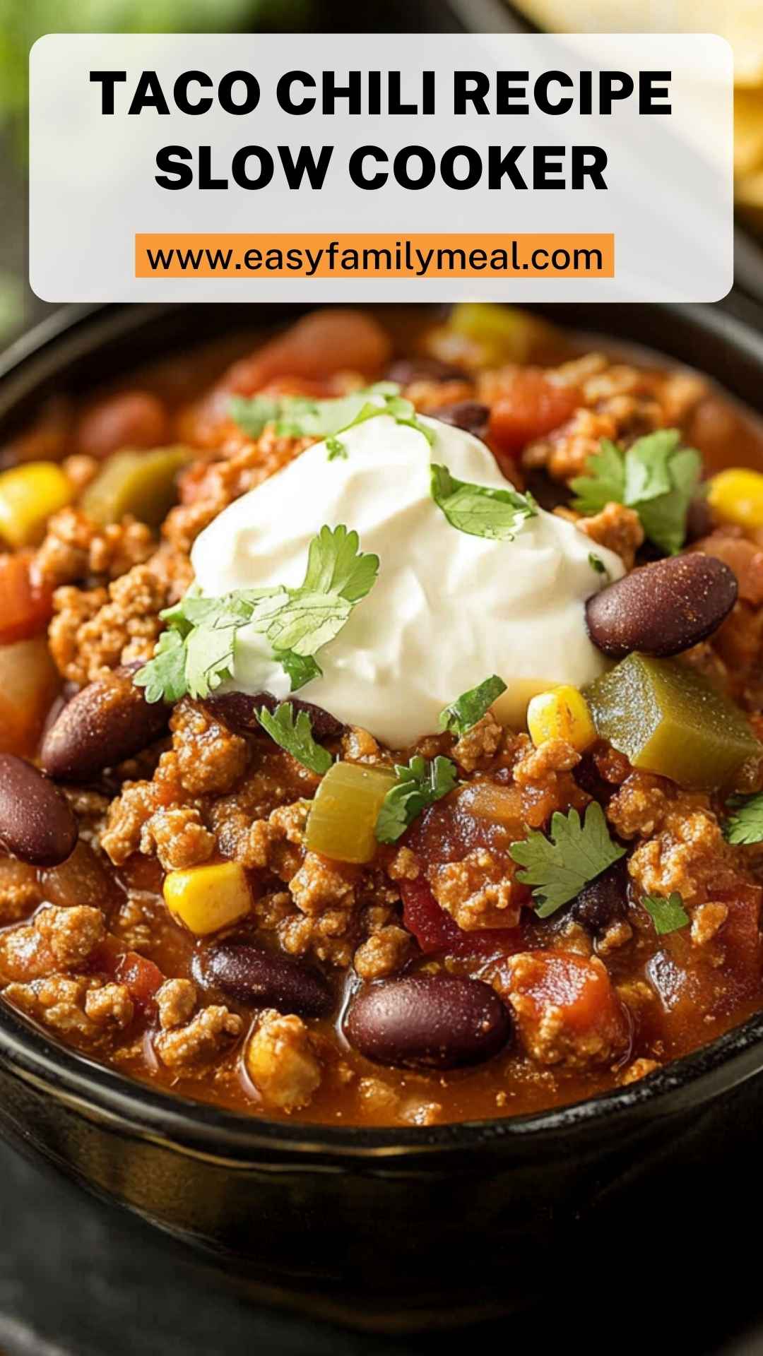 Taco Chili Recipe Slow Cooker