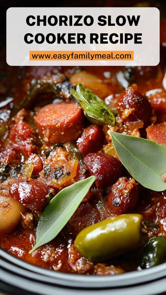 Chorizo Slow Cooker Recipe