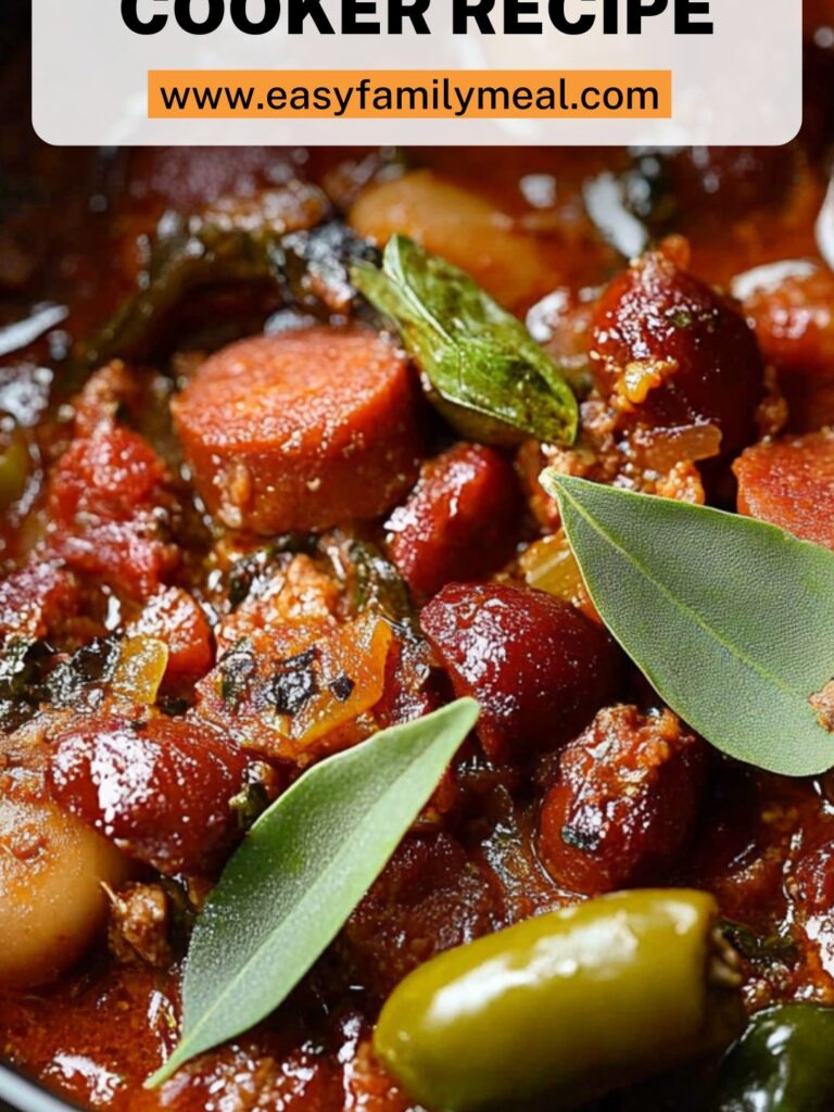 Chorizo Slow Cooker Recipe