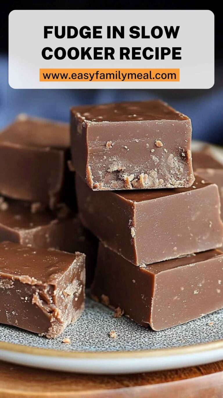 Fudge In Slow Cooker Recipe – Easy Family Meal