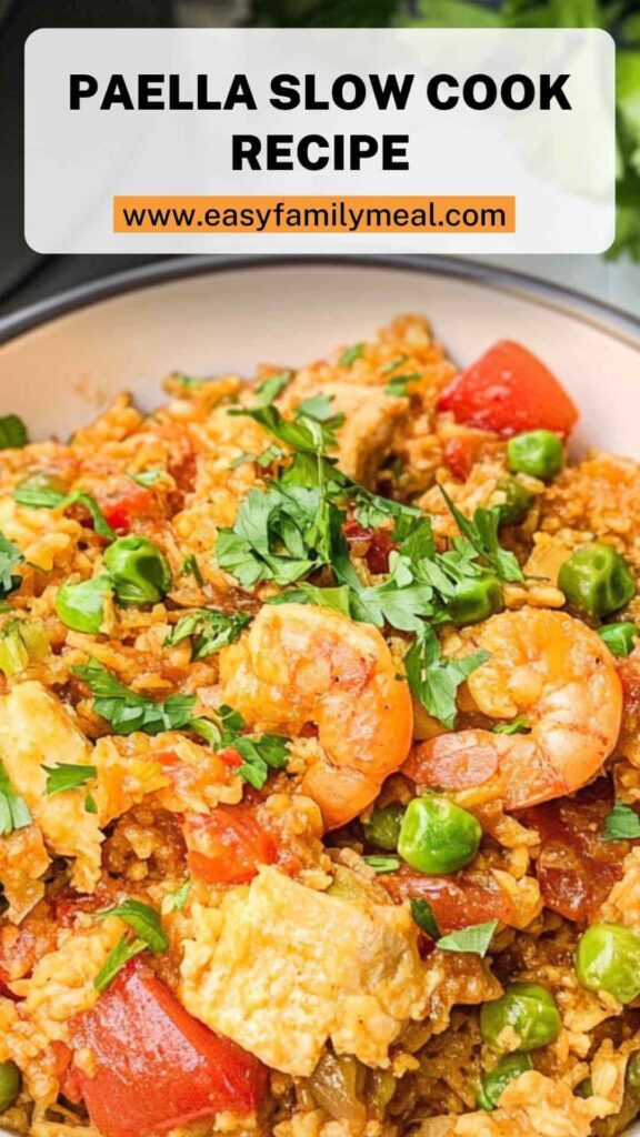 Paella Slow Cook Recipe