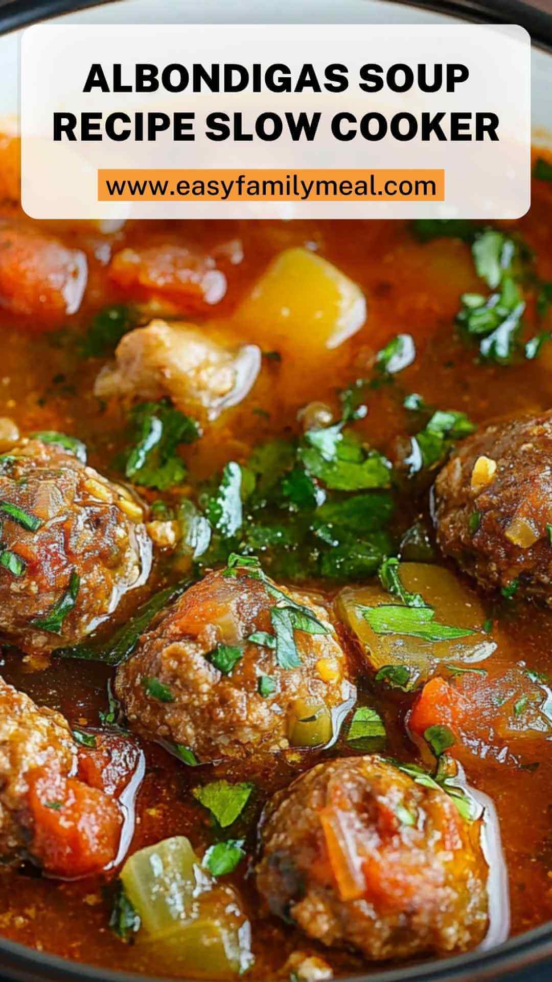 Albondigas Soup Recipe Slow Cooker
