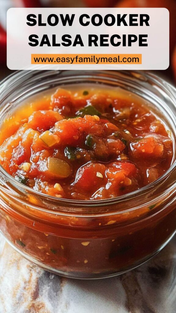 Slow Cooker Salsa Recipe