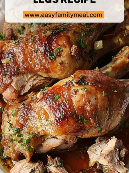 Slow Cooker Turkey Legs Recipe