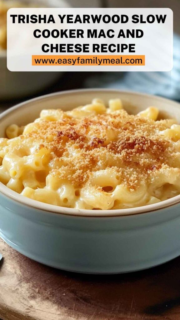 Trisha Yearwood Slow Cooker Mac And Cheese Recipe