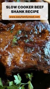 Slow Cooker Beef Shank Recipe