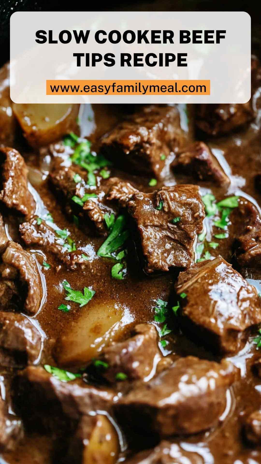 Slow Cooker Beef Tips Recipe