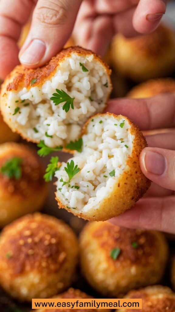 Arancini Rice Balls Copycat Recipe Arancini Rice Balls Copycat Recipe