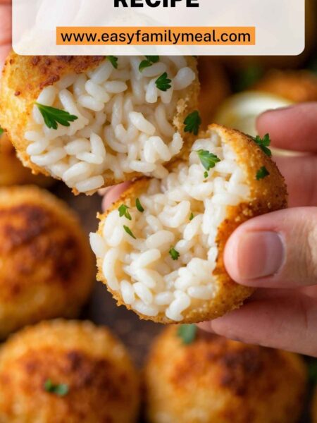 Arancini Rice Balls Recipe