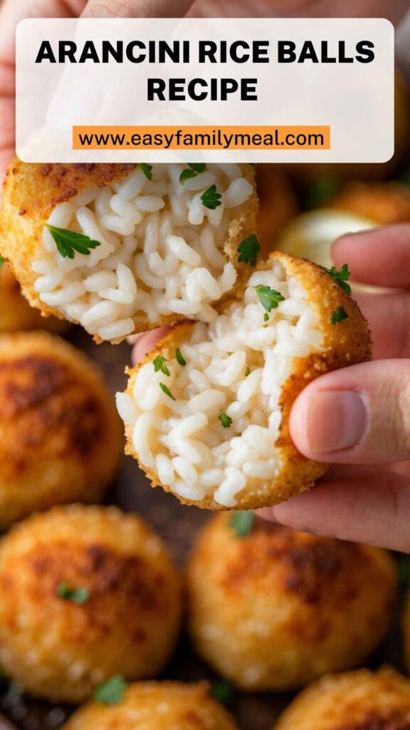 Arancini Rice Balls Recipe