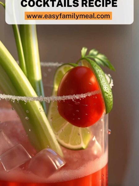 Bloody Mary Cocktails Recipe