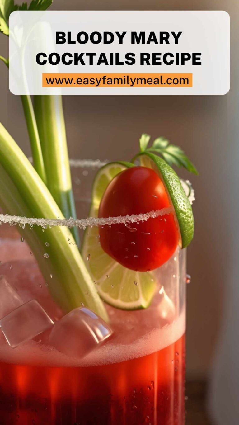 Bloody Mary Cocktails Recipe – Easy Family Meal