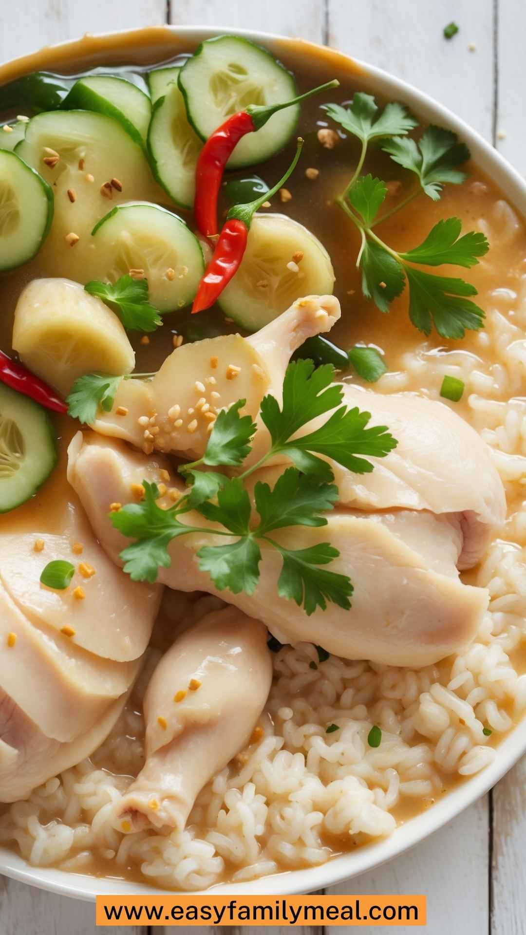Hainanese Chicken Rice Copycat Recipe Hainanese Chicken Rice Copycat Recipe