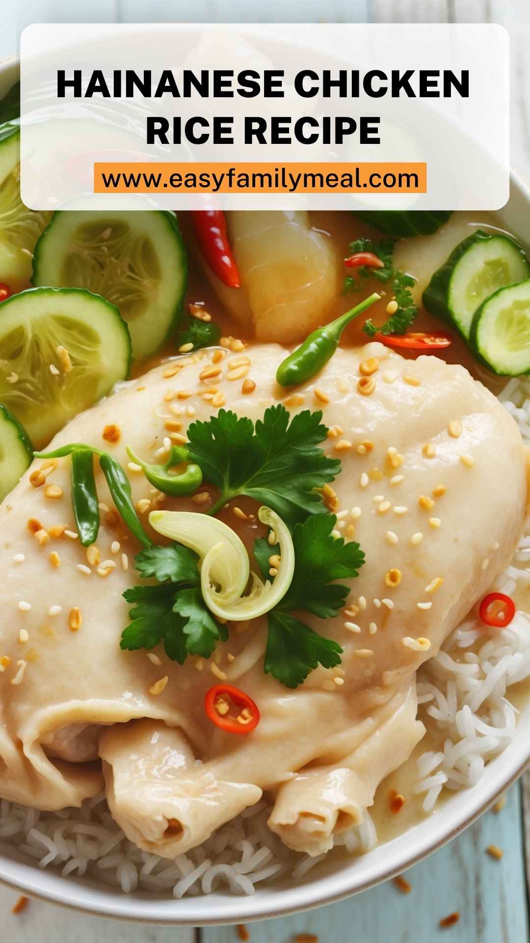 Hainanese Chicken Rice Recipe Hainanese Chicken Rice Recipe