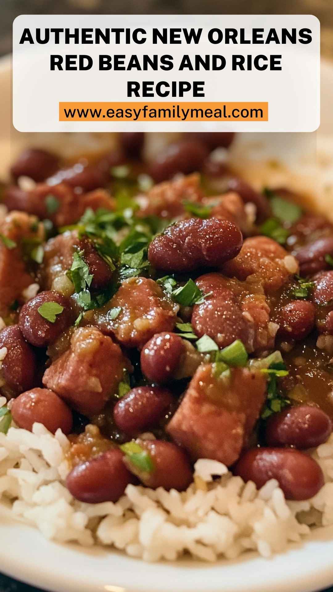Authentic New Orleans Red Beans And Rice Recipe Authentic New Orleans Red Beans And Rice Recipe