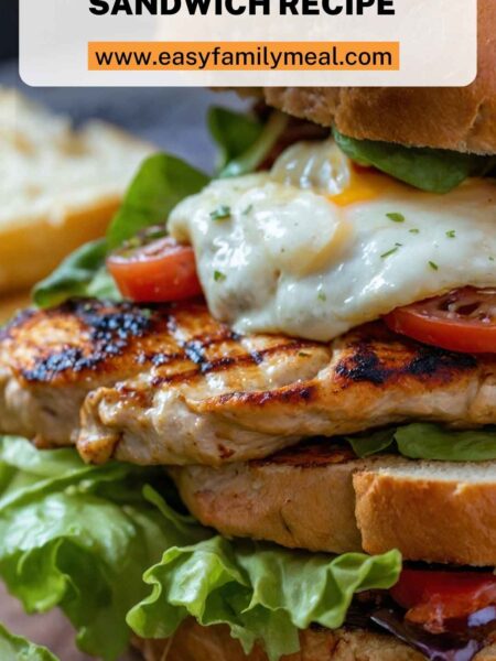 Grilled Chicken Sandwich Recipe