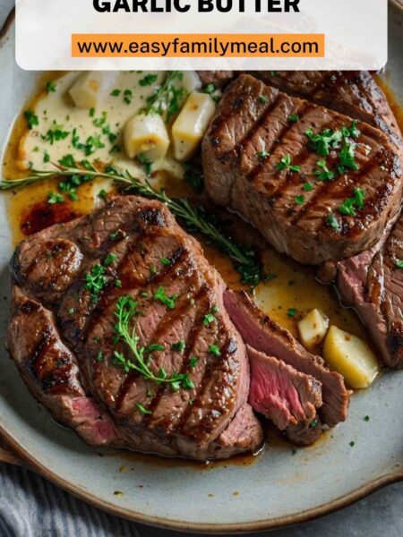 Pan-Seared Steak With Garlic Butter