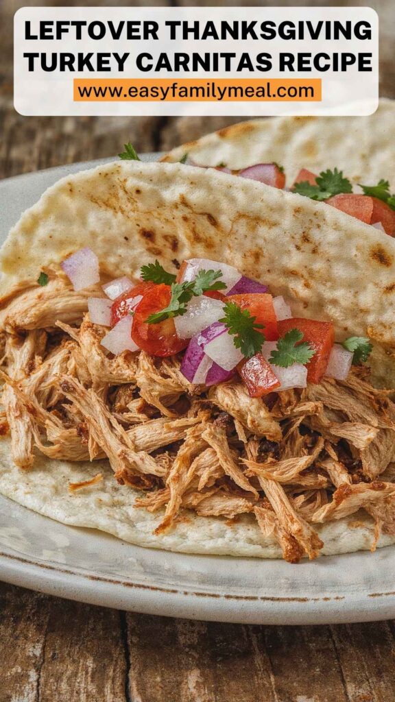 Leftover Thanksgiving Turkey Carnitas Recipe