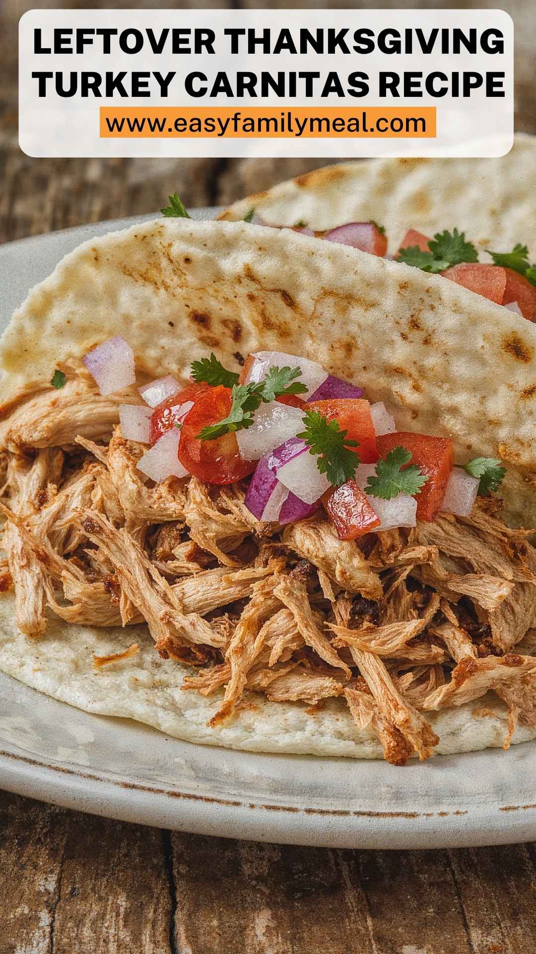 Leftover Thanksgiving Turkey Carnitas Recipe Leftover Thanksgiving Turkey Carnitas Recipe