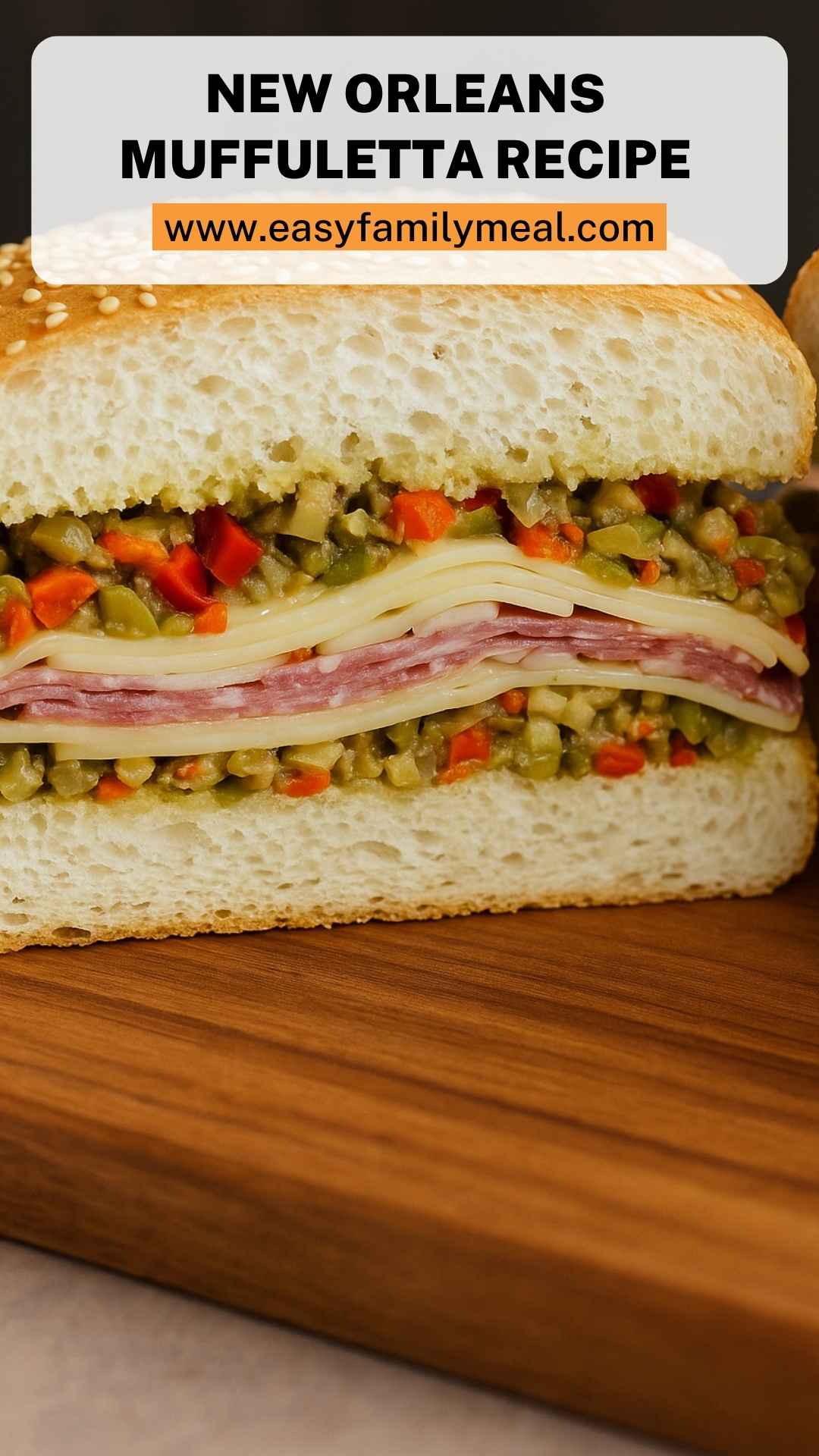 New Orleans Muffuletta Recipe