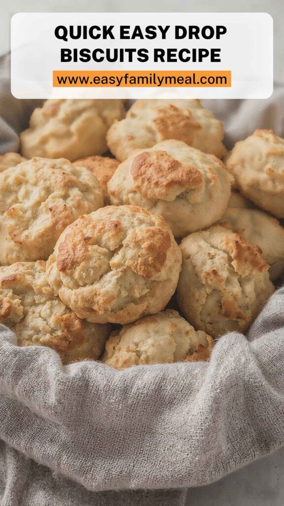 Quick Easy Drop Biscuits Recipe