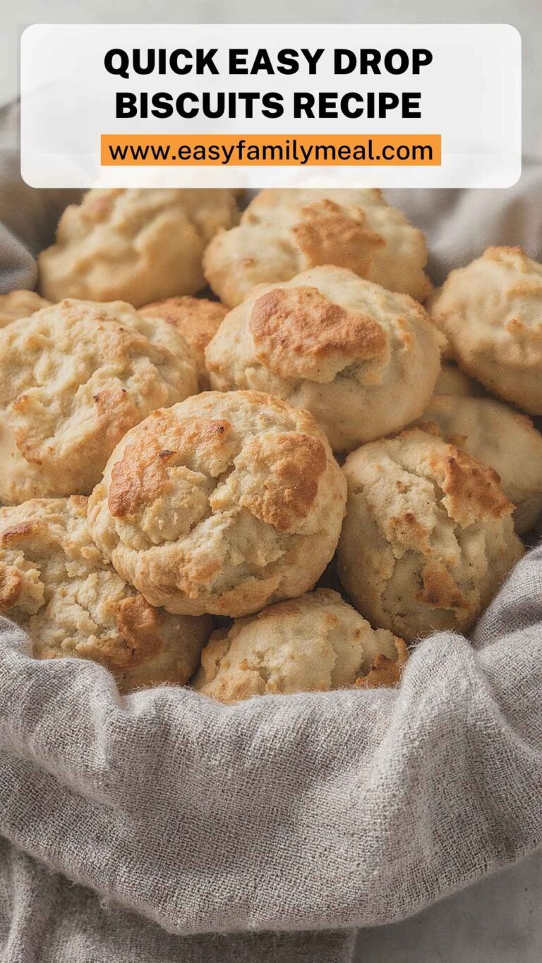 Quick Easy Drop Biscuits Recipe – Easy Family Meal