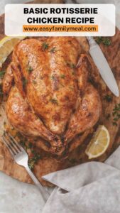 Basic Rotisserie Chicken Recipe