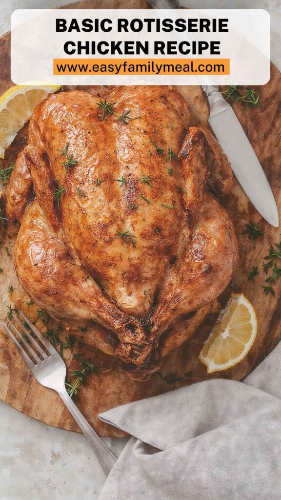 Basic Rotisserie Chicken Recipe