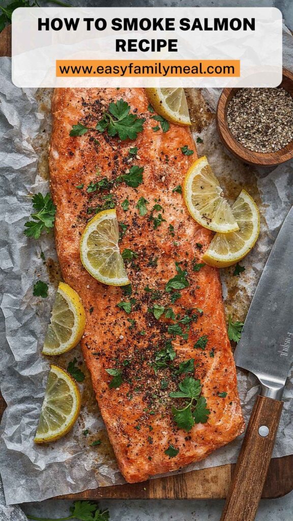 How to Smoke Salmon Recipe