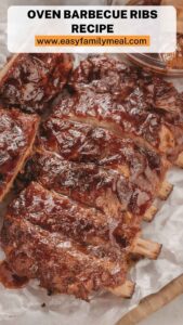 Oven Barbecue Ribs Recipe