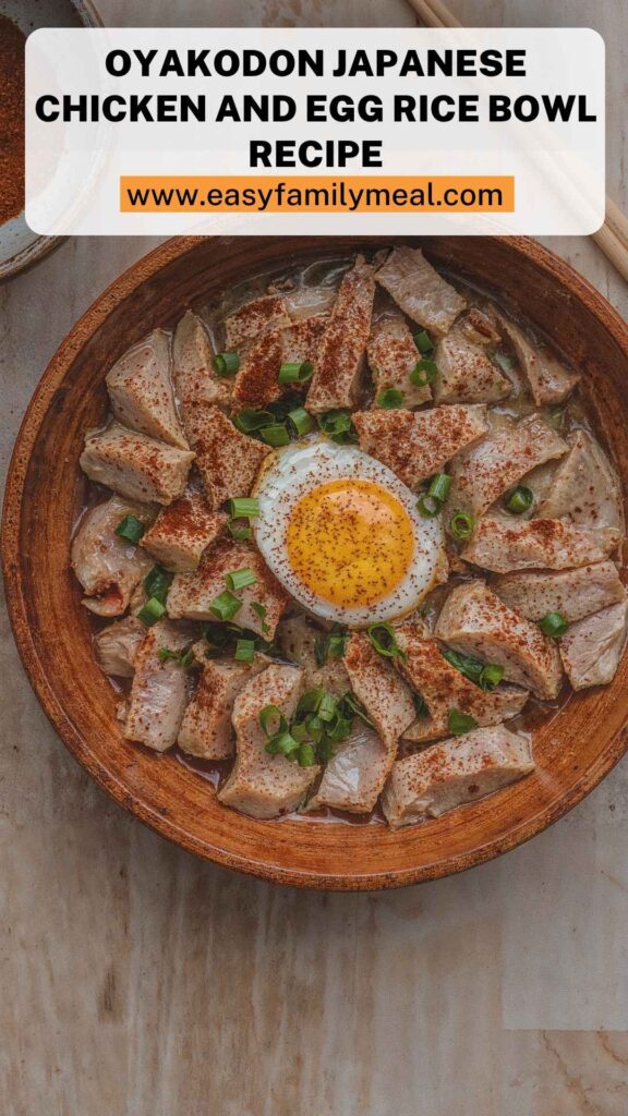 Oyakodon Japanese Chicken And Egg Rice Bowl Recipe