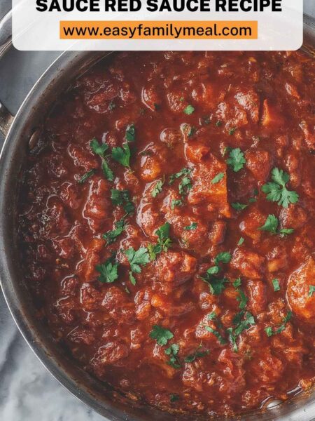 The Best Slow Cooked Italian American tomato Sauce Red Sauce Recipe