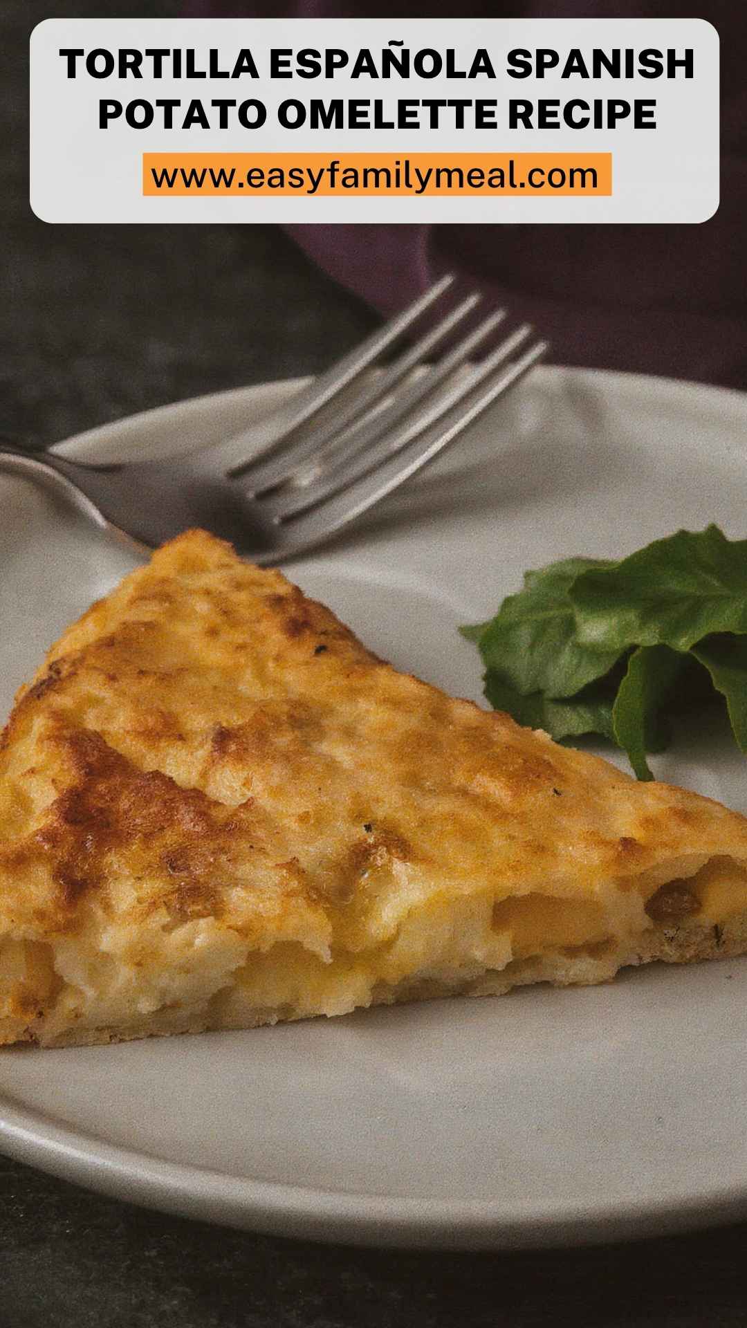 Tortilla Española Spanish Potato Omelette Recipe
