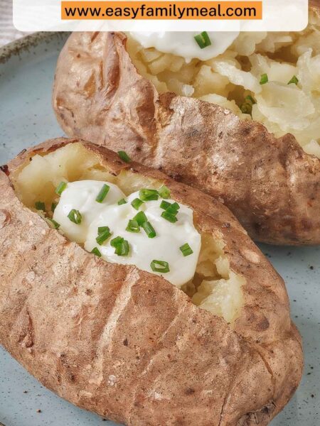 Air Fryer Baked Potatoes