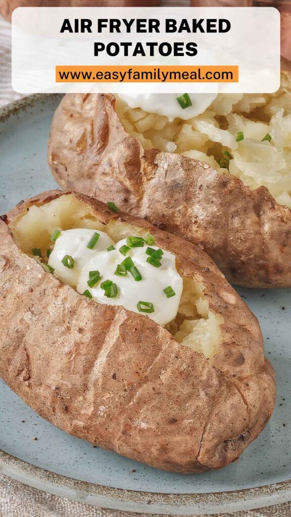 Air Fryer Baked Potatoes