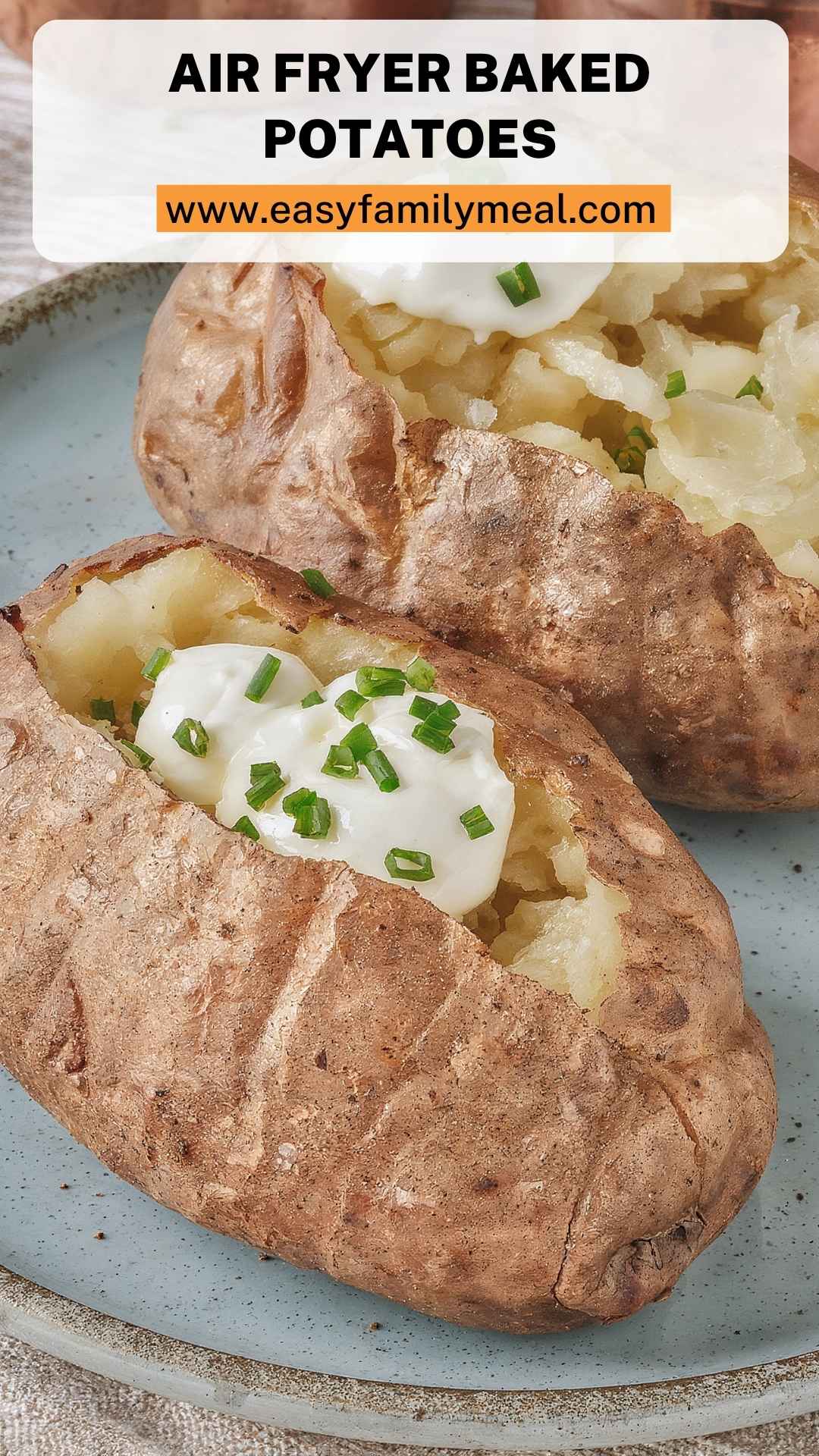 Air Fryer Baked Potatoes – Easy Family Meal